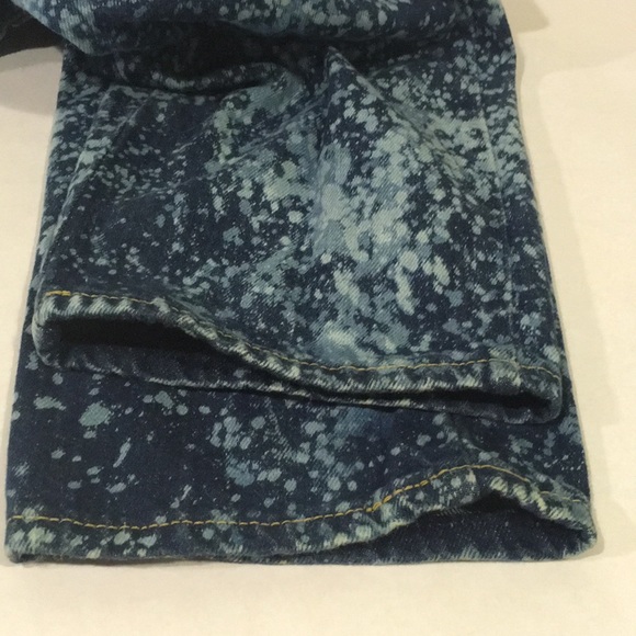 Vintage High Waisted Acid Wash Tie Dye Mom Jeans - Picture 11 of 11